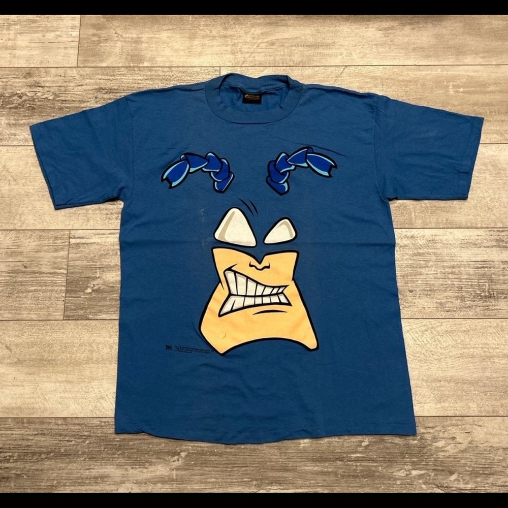 Vintage 90s The Tick Graphic Tshirt Changes Comic Movie Tv Show Promo Lg 1994